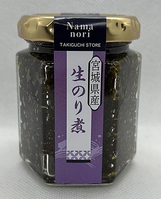 宮城県産の生海苔を荒切にし食感をいかし自家製たれで煮込みました。